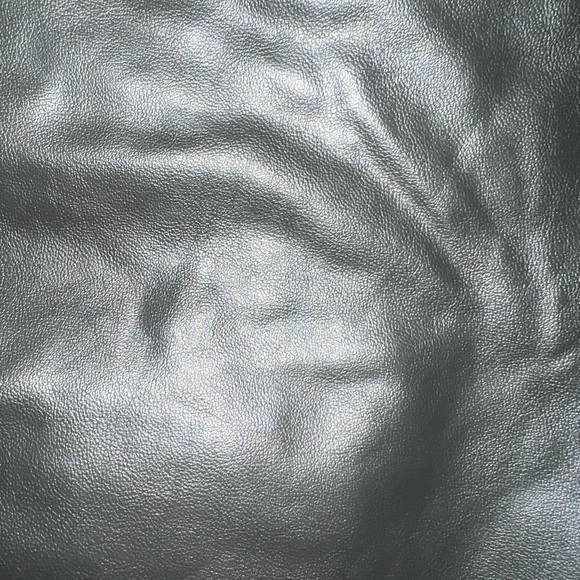 Dark Green Leather Leggings - Picture 4 of 4